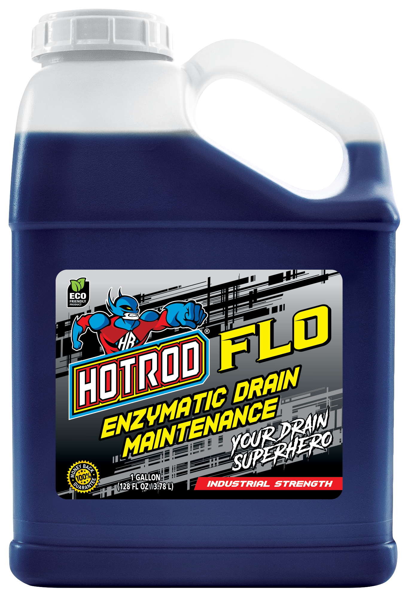 Hotrod FLO | Enzymatic Drain Treatment (1-Gallon)