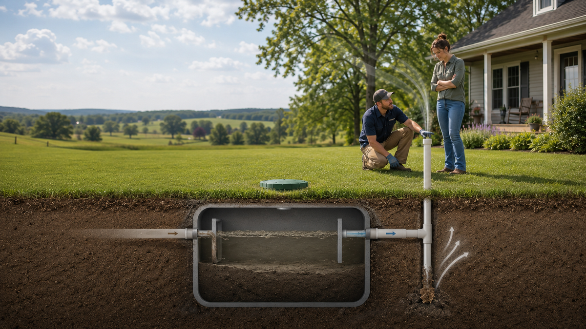 Clearing the Air: How to Repair Septic Tank Ventilation Problems That Cause Persistent Odours