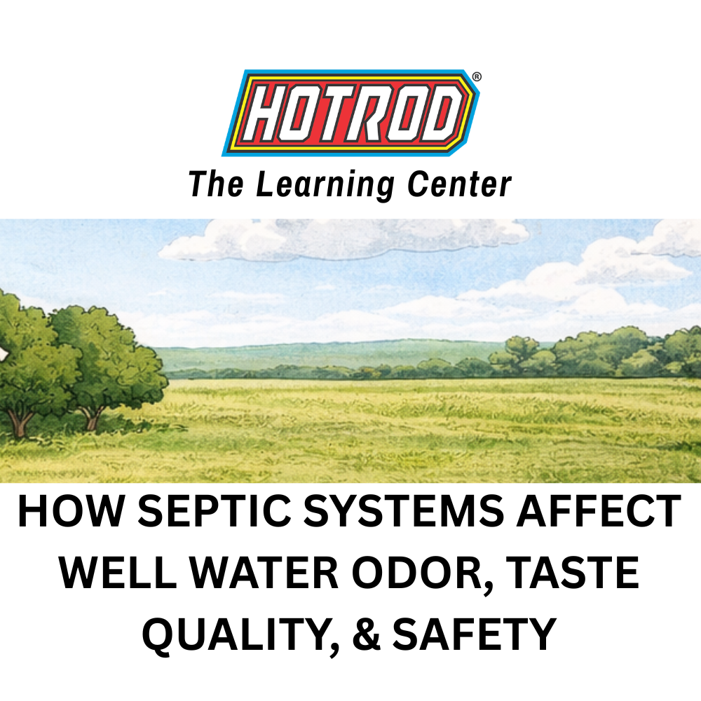How Septic Systems Affect Well Water Odor, Taste Quality, & Safety