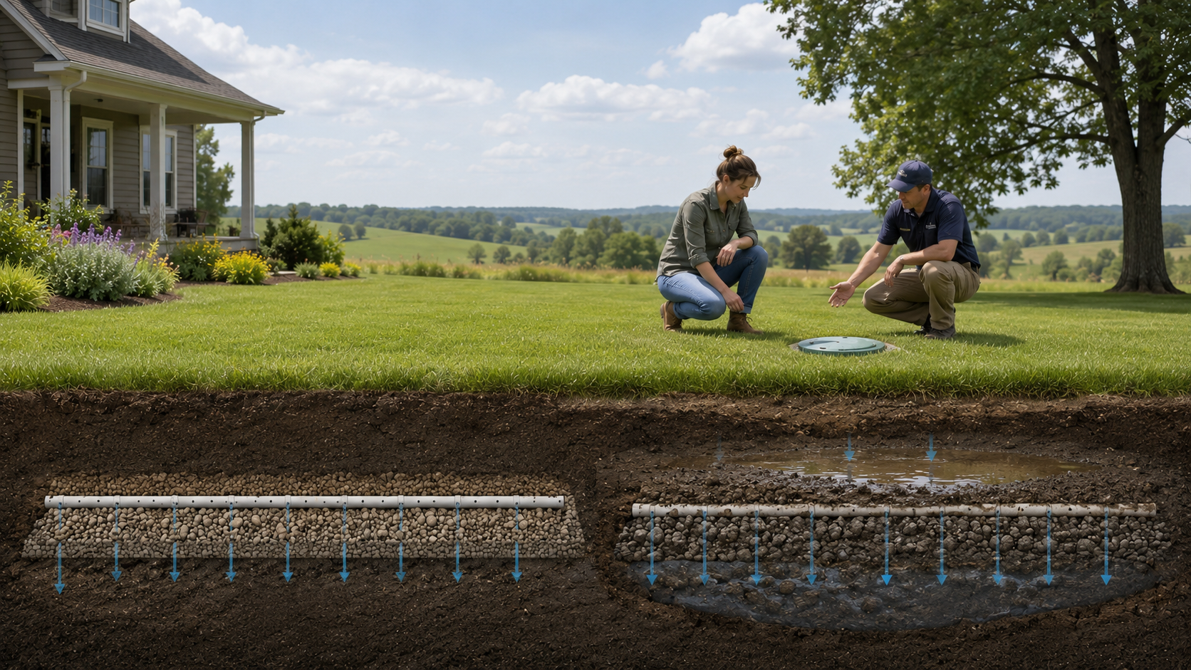 The Essential Guide to Septic Drain Field Maintenance, Common Problems, & Solutions