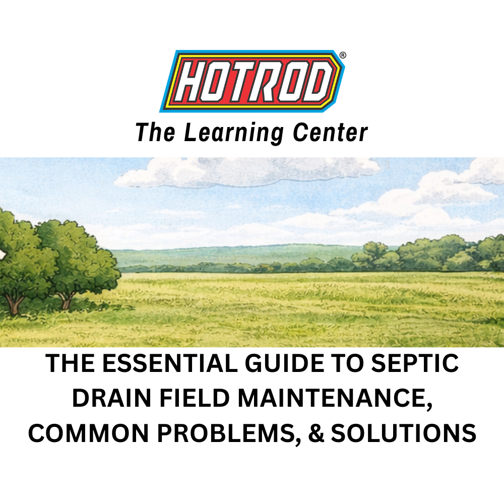 The Essential Guide to Septic Drain Field Maintenance, Common Problems, & Solutions