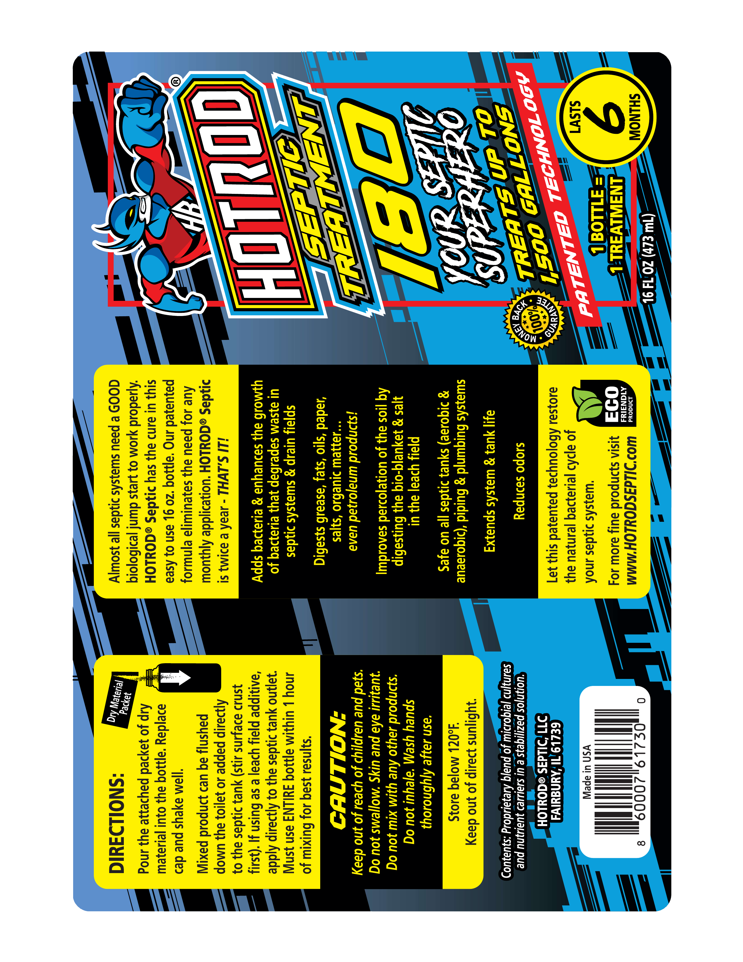 HOTROD 180 | 6-Month Treatment