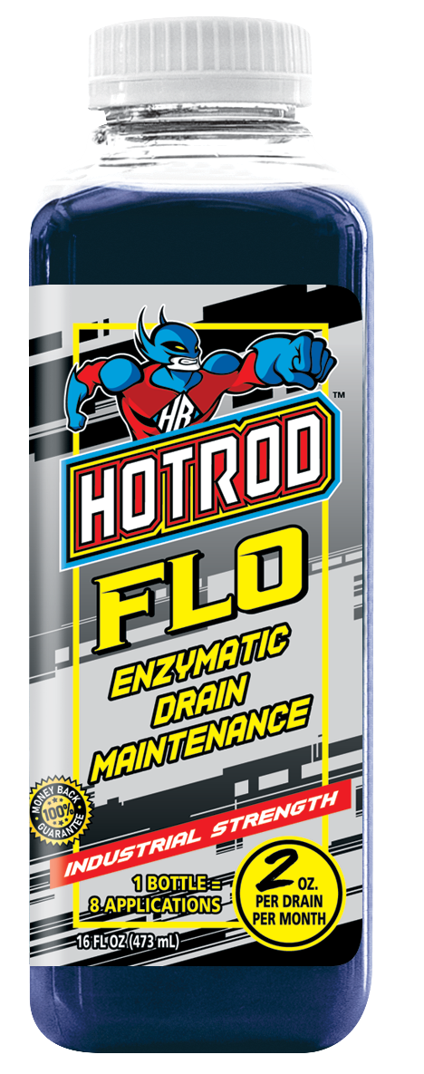 Hotrod FLO | Enzymatic Drain Treatment (8-Pack)