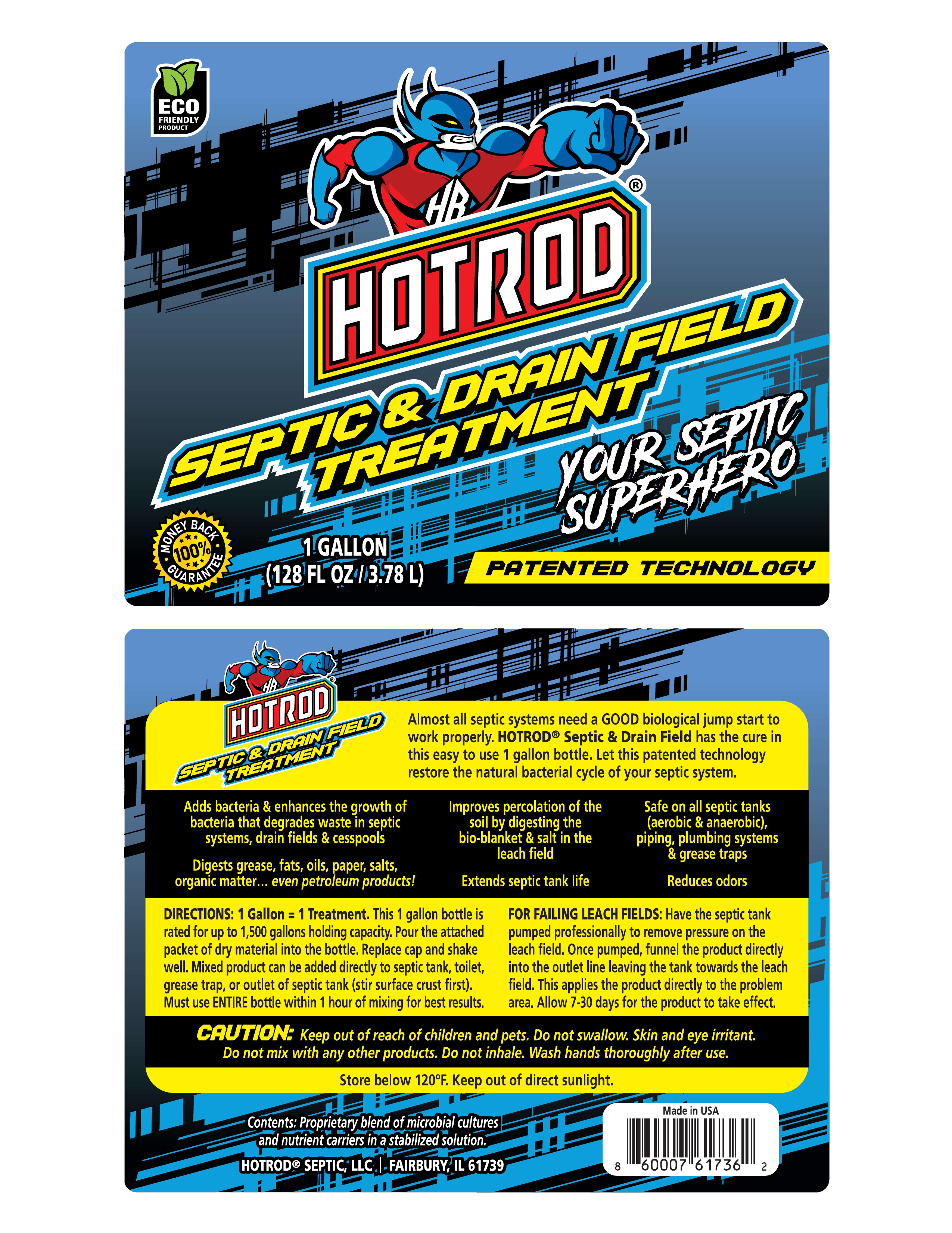 HOTROD Septic & Drain Field | Emergency Treatment