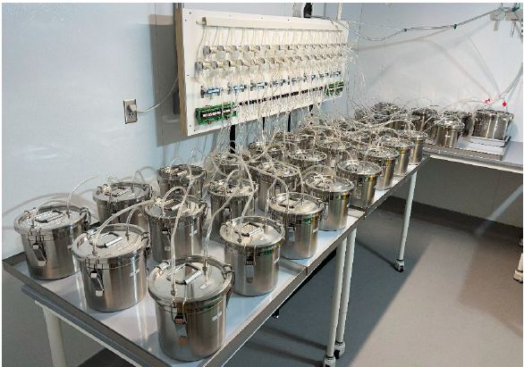 Controlled laboratory bioreactor testing by Midwest Universities