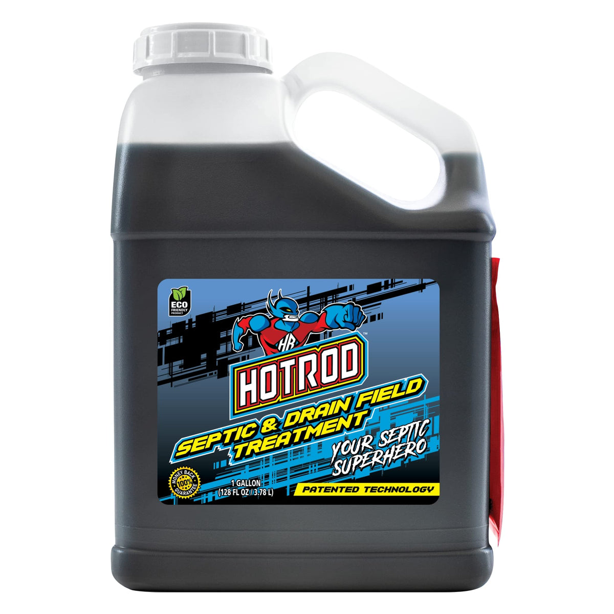HOTROD Septic and Drain Field Treatment one-gallon jug
