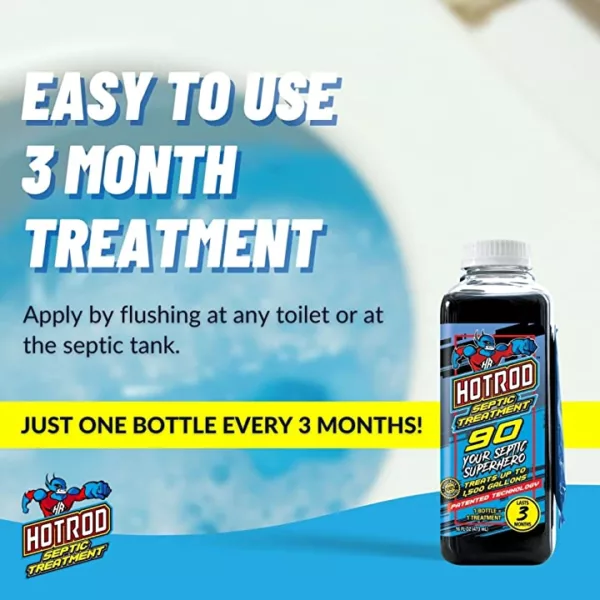 EASY TO USE 3 MONTH SEPTIC TREATMENT