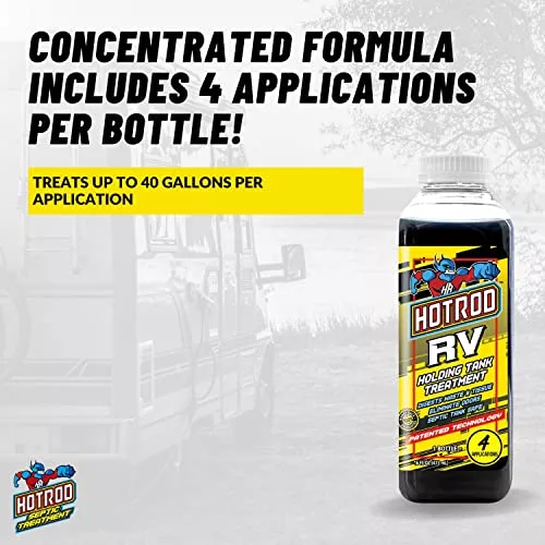 Concentrated Formula Includes 4 Applications Per Bottle
